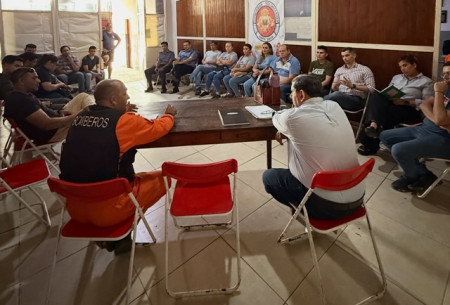 Reunión del Comité de Crisis Santa Lucía